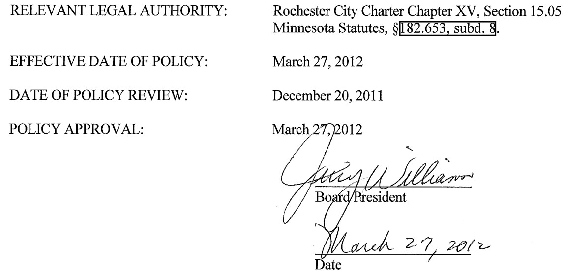 Signature of Jerry Williams, Board President