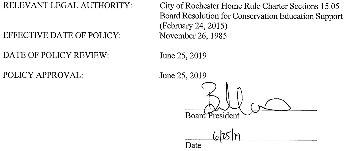 Signature of Brian Morgan, Board President