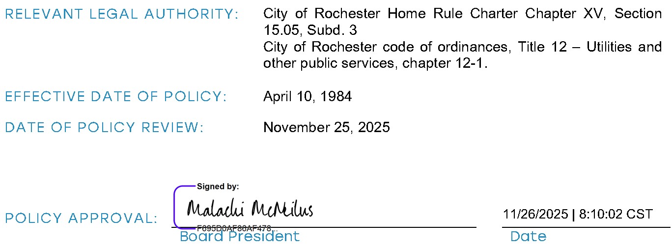 Signature of Melissa Graner Johnson, Board President