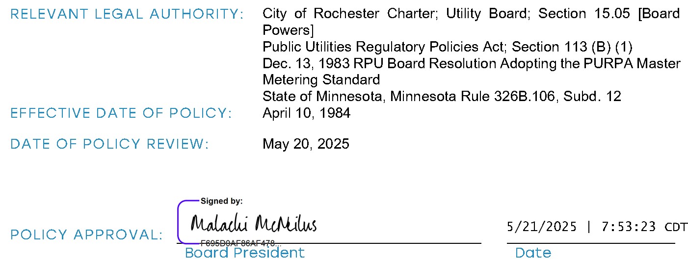 Signature of Brian Morgan, Board President